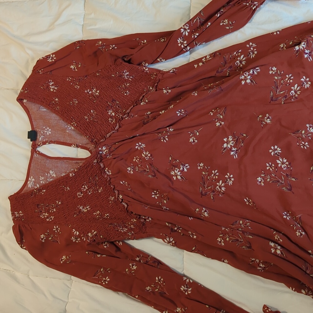 Wild & Fable Floral Long Sleeve Dress